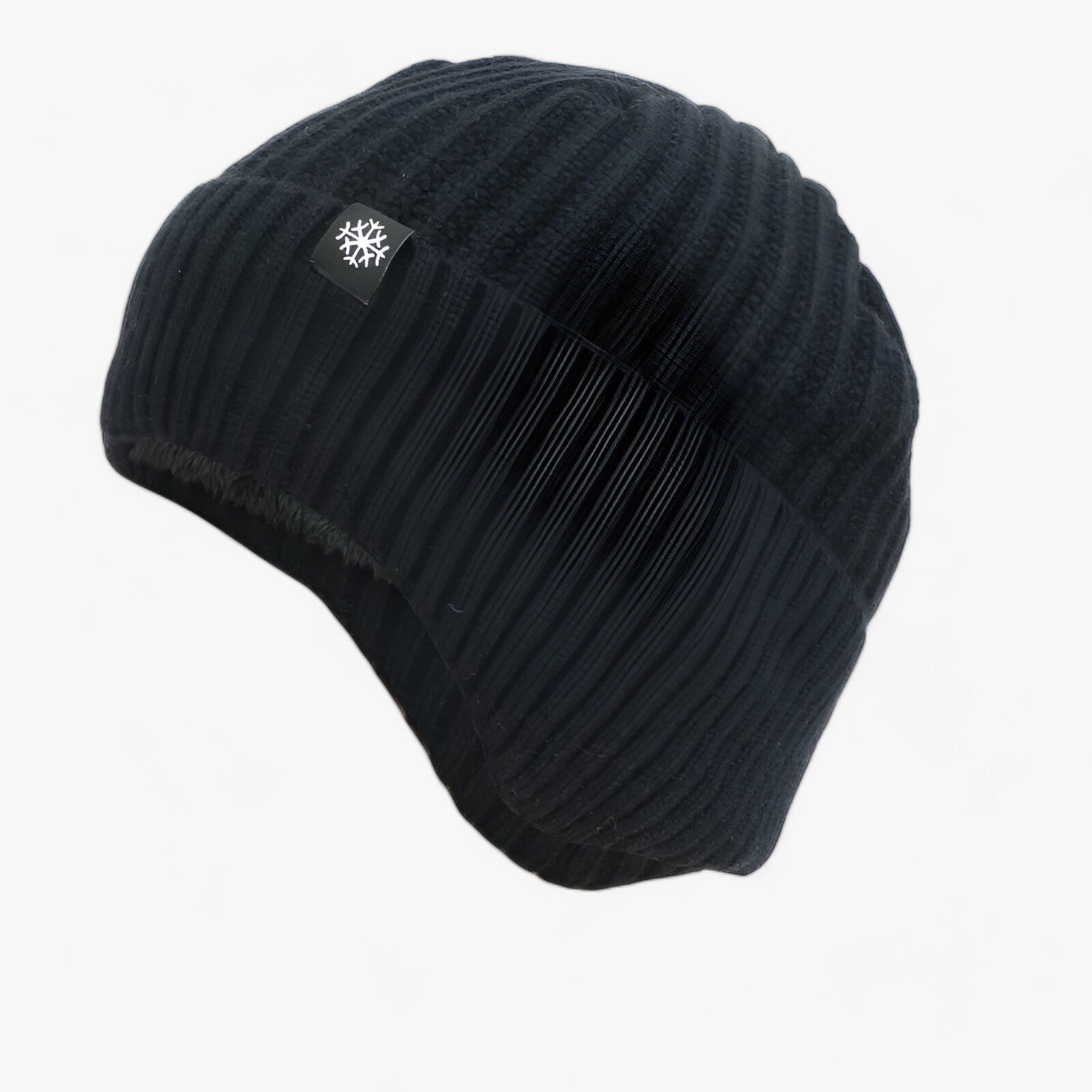 men's fashion : Lance | Wintermuts voor buiten - Zachte warmte met oorkappen in Zwarte Hoed Eén maat van Pantinoshop