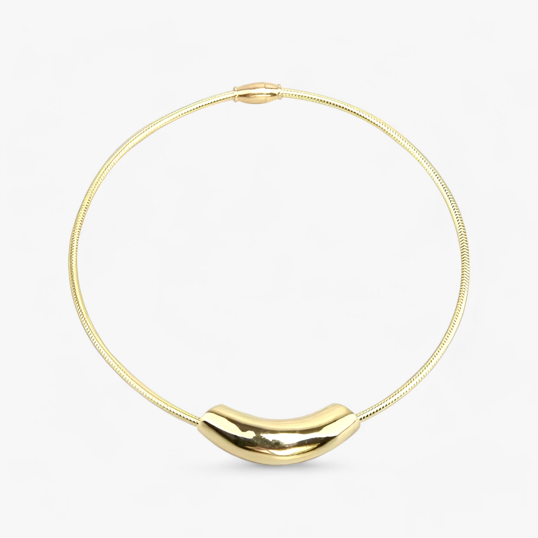 accessories : Riley | Slangenbeen Ketting - Voor een verfijnde afwerking in van Pantinoshop