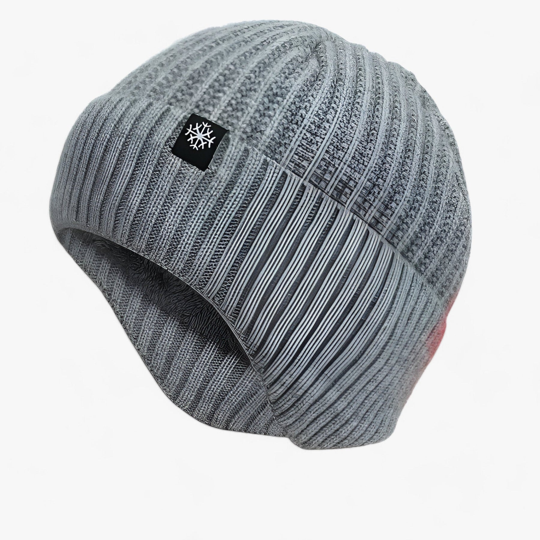 men's fashion : Lance | Wintermuts voor buiten - Zachte warmte met oorkappen in Lichte Grijze Muts Eén maat van Pantinoshop