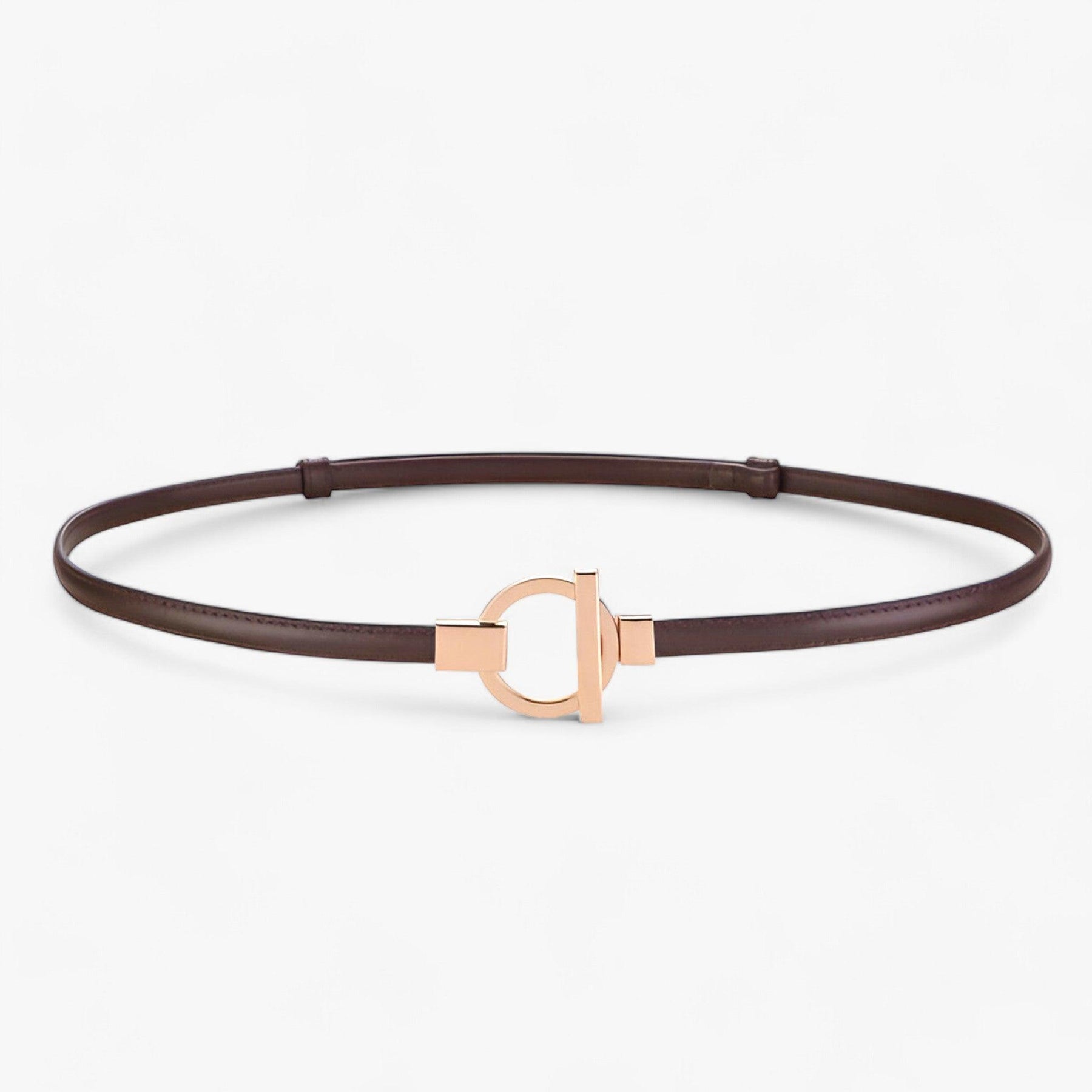 accessories : ISABELLA | Elegante Riem - Veilige Pasvorm met Gouden Gesp in 97cm van Pantinoshop