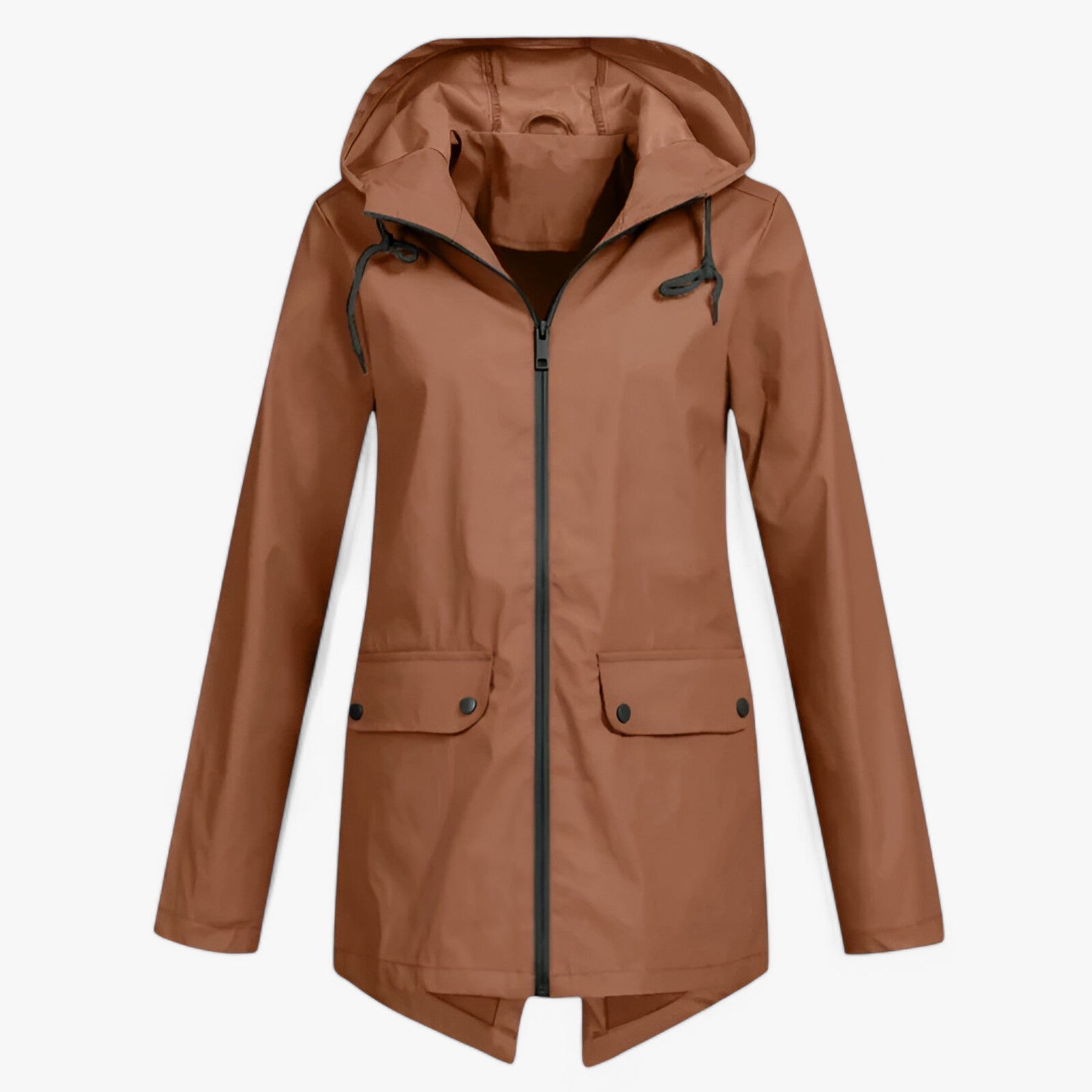 outdoor equipment : Nora | Lichtgewicht Waterdichte Jas - Ultieme Bescherming in de Buitenshuis in Chocolade van Pantinoshop