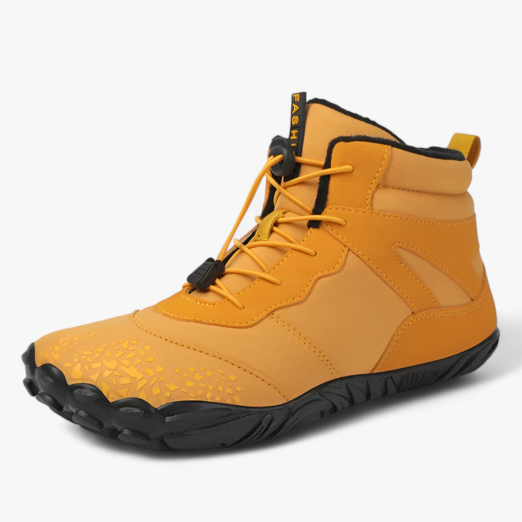 men's fashion : Aspen | Blote Voeten Schoenen - Natuurlijke Comfort voor Vrouwen in Mosterdgeel van Pantinoshop