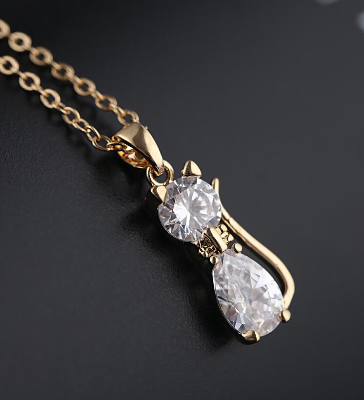 accessories : Kattenbedelketting met elegant ontwerp in van Pantino