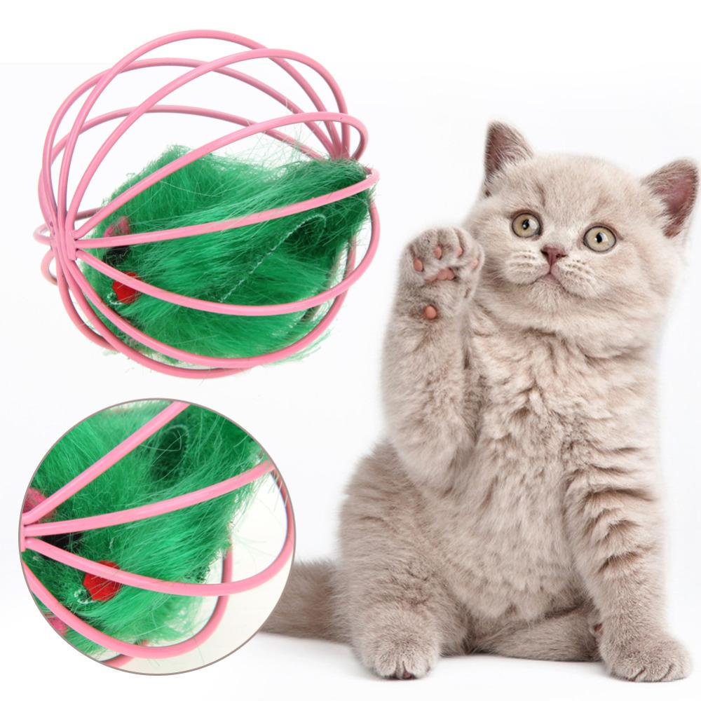 pets : Kattenspeelgoed ballenset van 3 in van Pantino