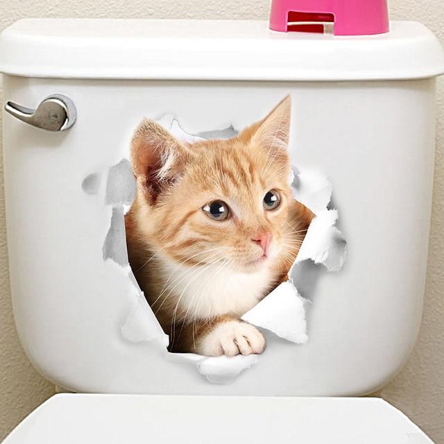 home & garden : 3D Kat Sticker Muursticker in van Pantino