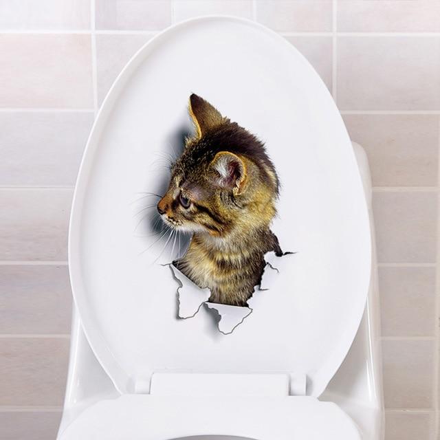home & garden : 3D Kat Sticker Muursticker in Katze9 van Pantino