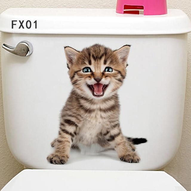 home & garden : 3D Kat Sticker Muursticker in Katze12 van Pantino