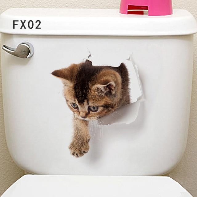 home & garden : 3D Kat Sticker Muursticker in Katze15 van Pantino