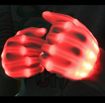 accessories : LED Neon Guantes™️ in Rood van Pantino