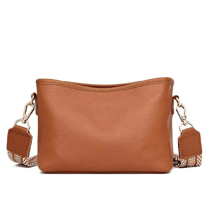 bags : Reign | Elegante Schouder Tas voor Dames in Bruin van Pantino