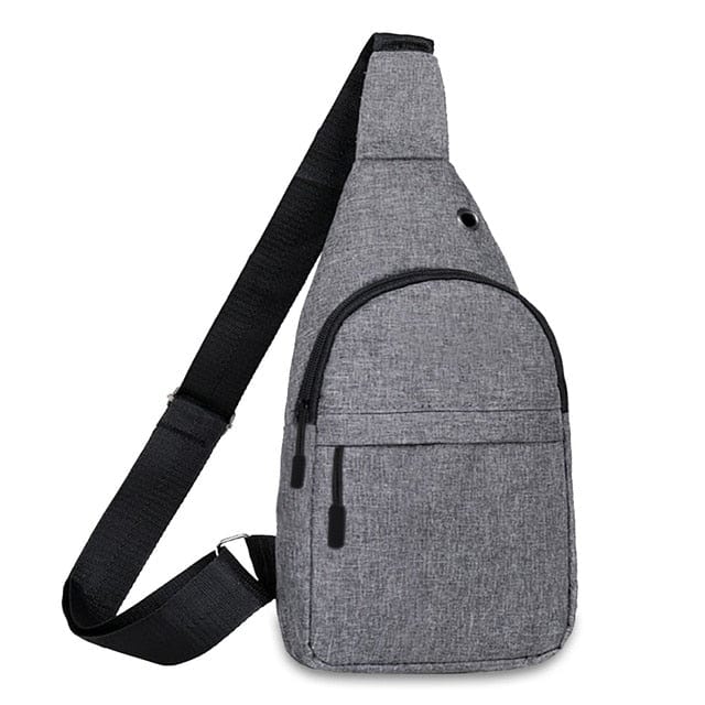 bags : Rik - Heren Schoudertas voor Avontuur in Grey van Pantino