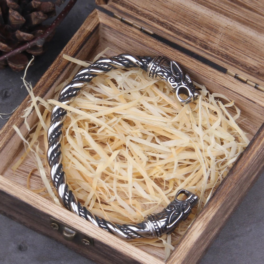 accessories : Draken Armband Noordse Mythologie Roestvrijstaal in van Pantino