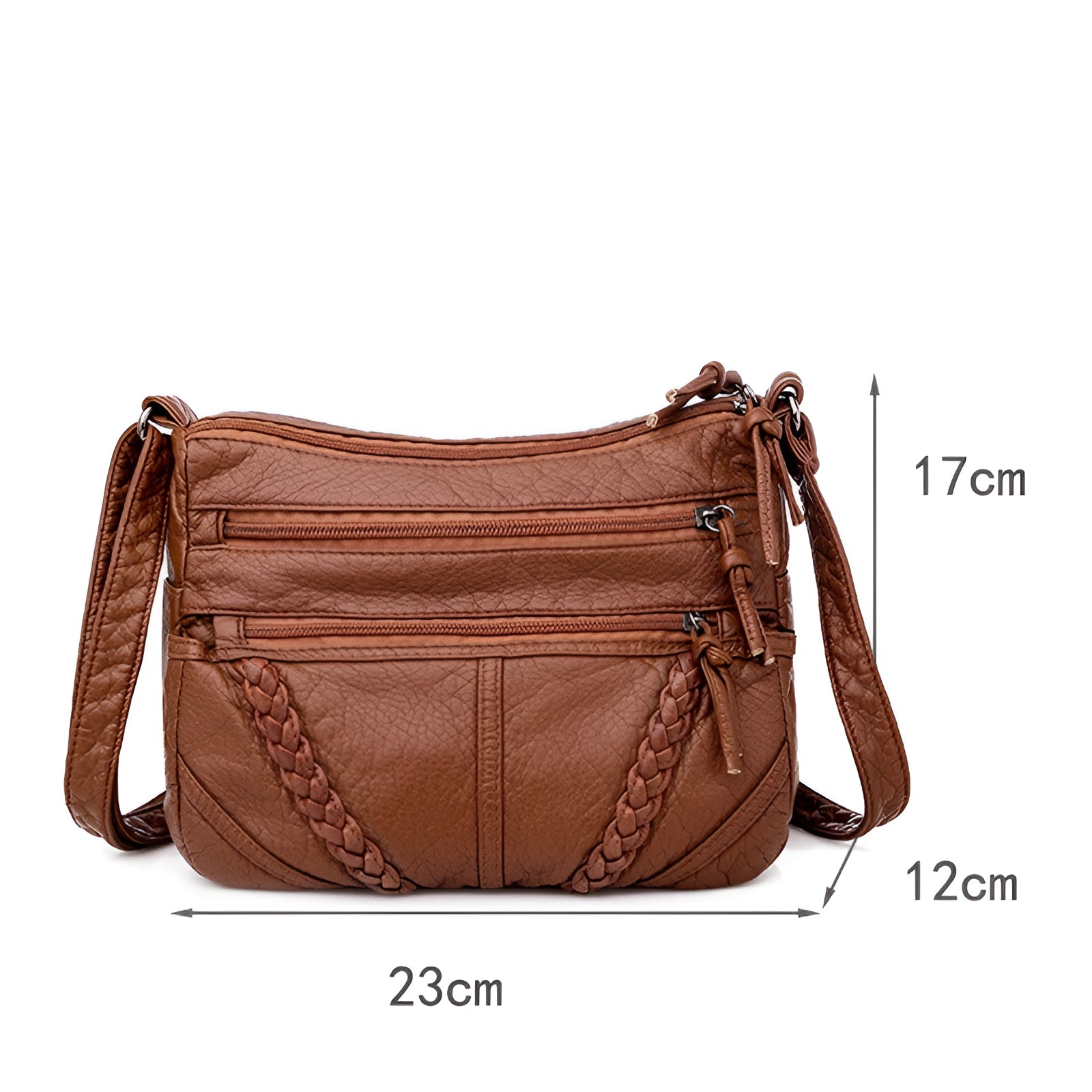 bags : Emy Fashion Bag - Luxe Leren CrossbodyTas Voor Dames in van Pantino