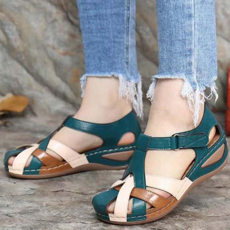 men's fashion : Vera - Orthopedische Sandalen - Sandalen Dames in Groen van Pantino