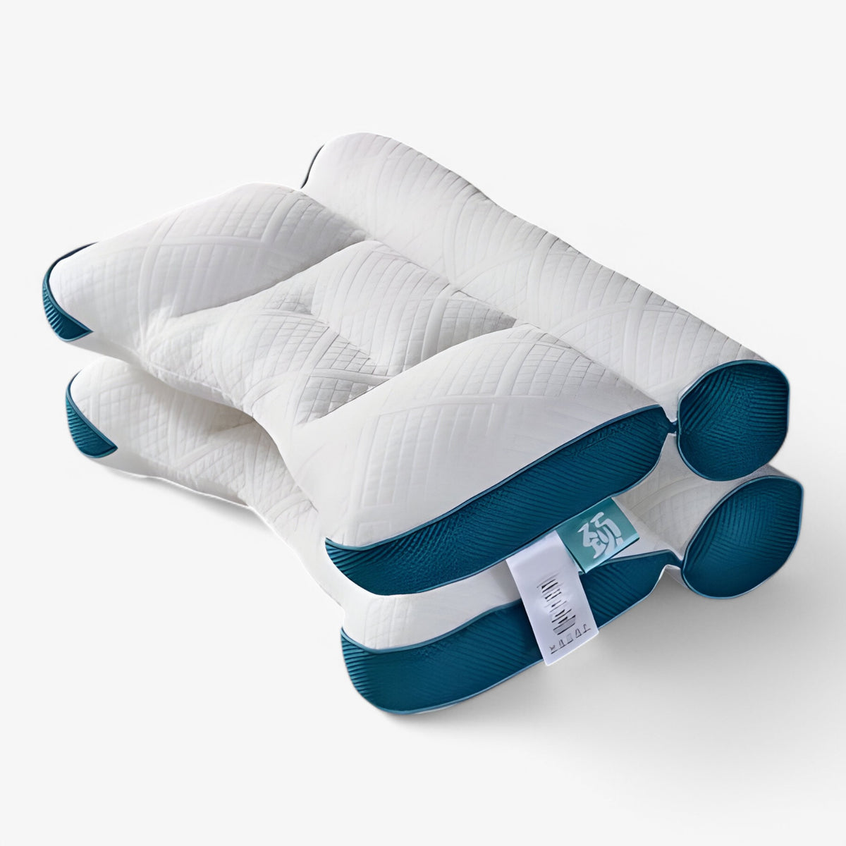 home & garden : ErgoPillow, Gegarandeerd de nieuwe beste vriend van je nek! in Blauw (40*60 cm) van Pantino