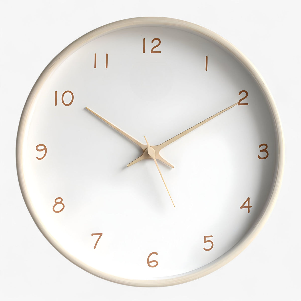 Charlie | Wandklok van massief hout- €25 : Charlie | Wandklok van massief hout in Crème van Pantinoshop