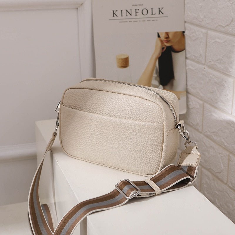 bags : Smile | Dames Crossbody Tas in Creme van Pantino