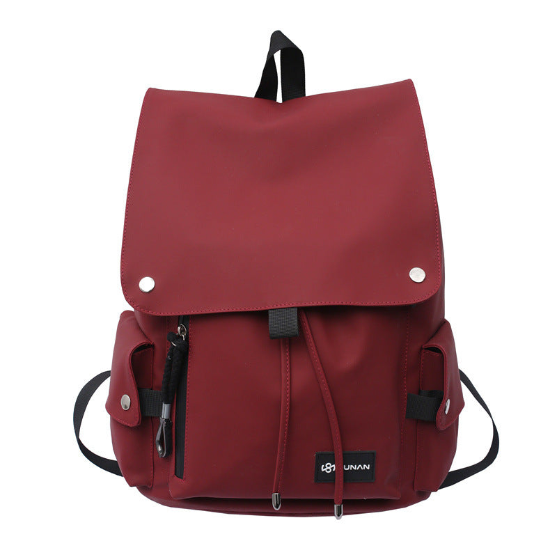 bags : BellaRossa™ Unisex Oxford stoffen rugzak in Rood van Pantino