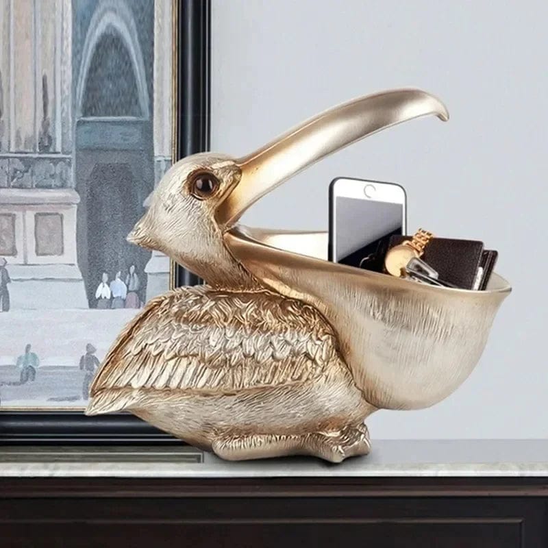 home & garden : The Pelican Decoration™ | Een Echte Eye-Catcher! in Champagne van Pantino