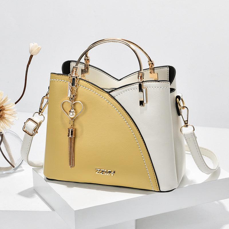 Tote Bag™ - Luxe handtassen voor vrouwen Handbags Pantino Geel/wit  
