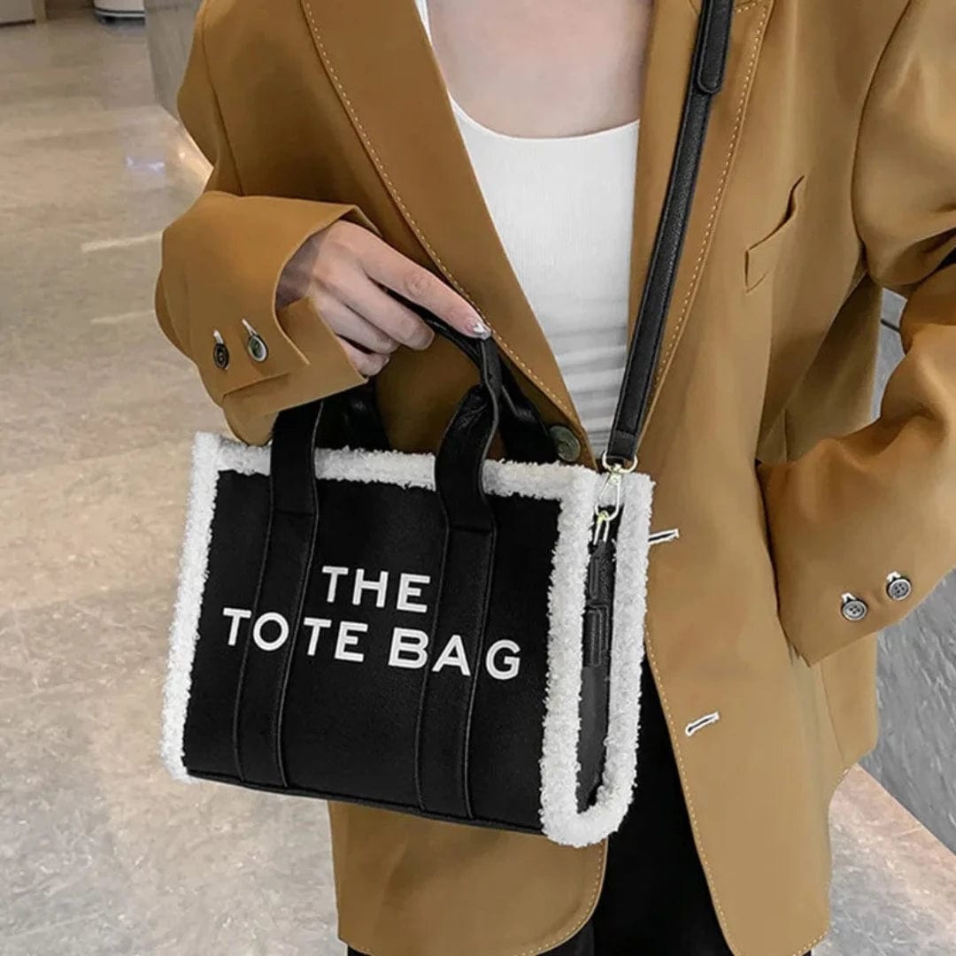 bags : Tote Bag™ - Pelz-Designer-Ledertasche in van Pantino
