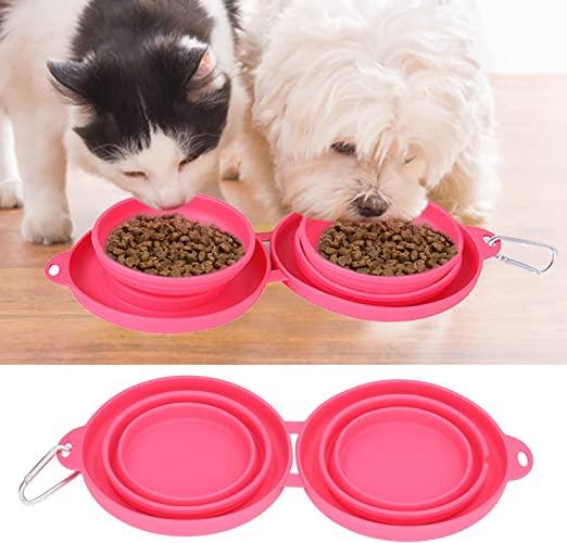 pets : TravelBowl™ - Rubberen Opvouwbare Huisdier Schaal (1+1 GRATIS) in van Pantino