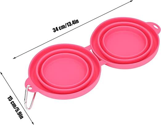 pets : TravelBowl™ - Rubberen Opvouwbare Huisdier Schaal (1+1 GRATIS) in van Pantino