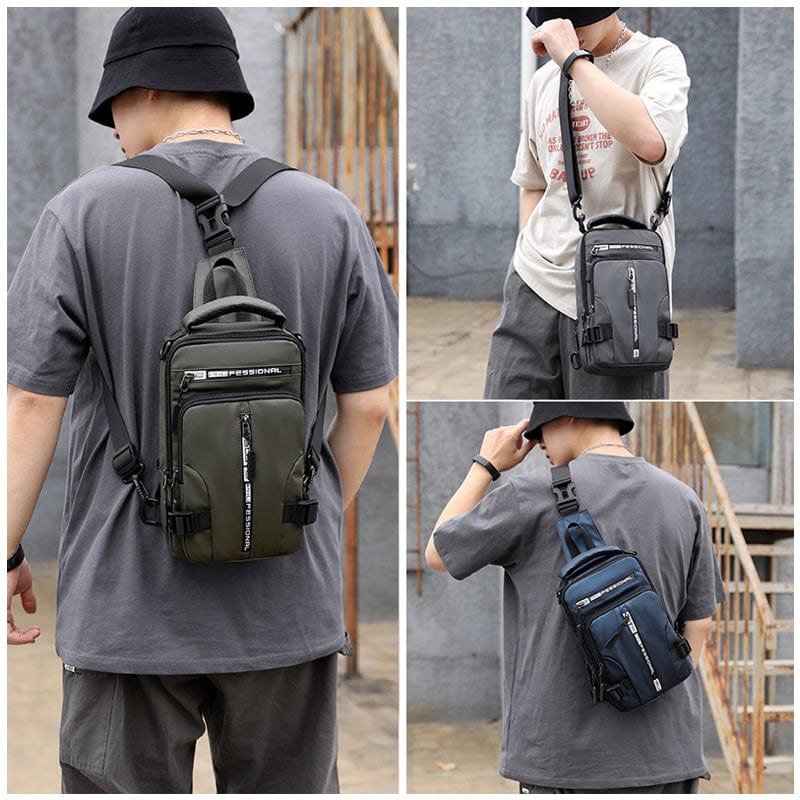 bags : Tristan- Compacte rugtas in van Pantino