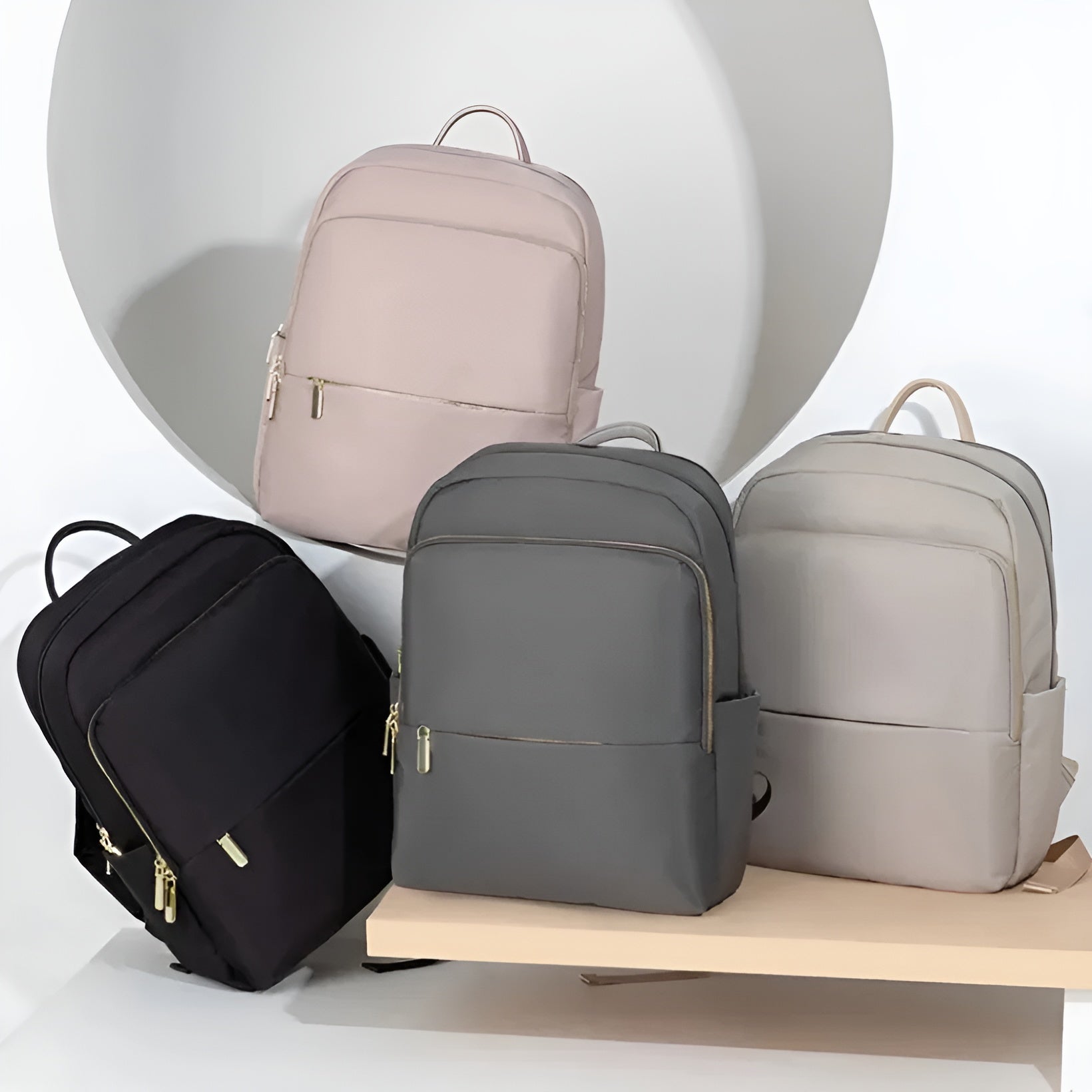 bags : Lea Backpack - Multifunctionele Laptop- en Reisrugzak Voor Vrouwen in van Pantino