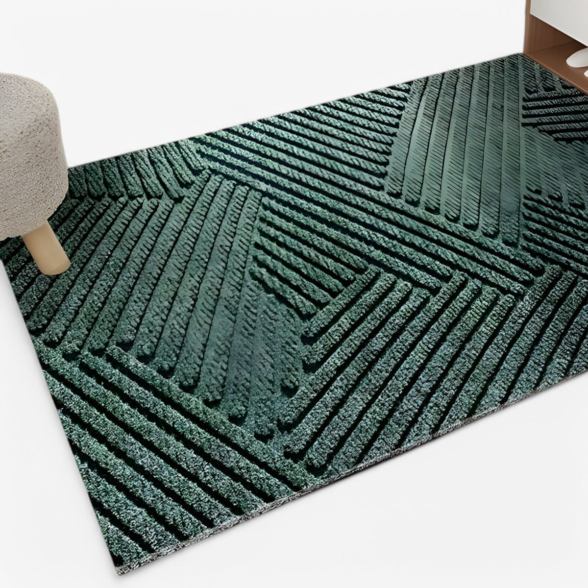 home & garden : Anker | Moderno antislip deurmat in Groen van Pantinoshop