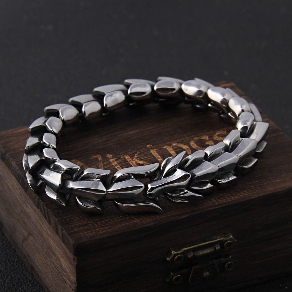 accessories : Viking Ouroboros Vintage Armband in 23cm van Pantino