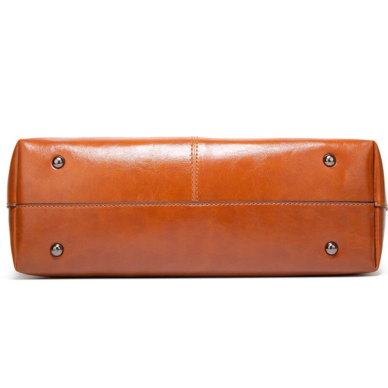 bags : Vintage Oil Wax Leather Tote Bag in van Pantino