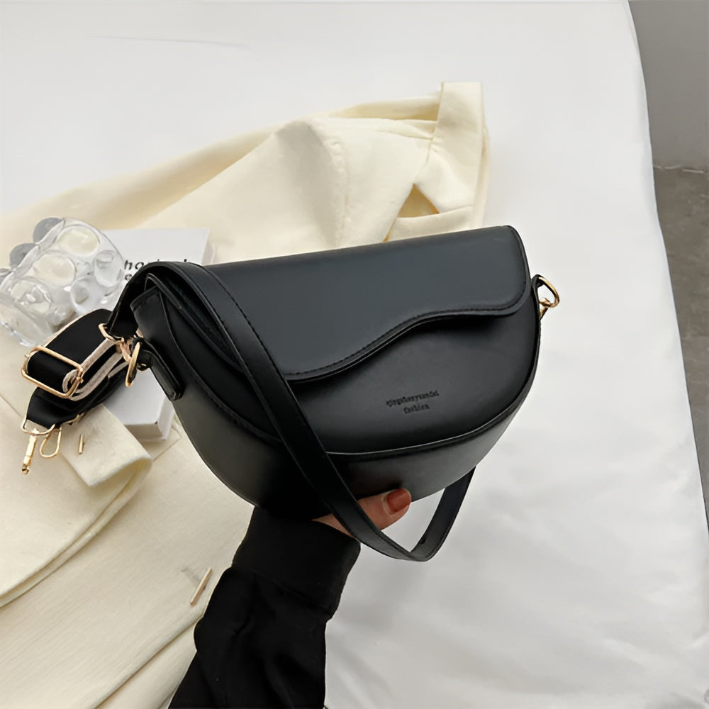 bags : Alexis Fashion Bag - Vrouwelijke Luxe Schoudertas in Zwart van Pantino