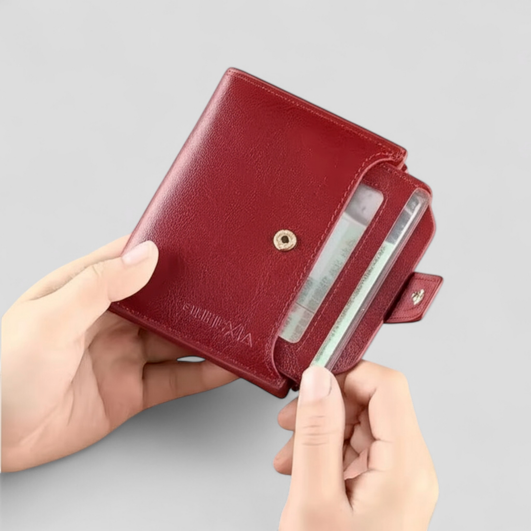Clara | Damesportemonnee van Leer met RFID-blokkering - Elegantie en Veiligheid- €25 : Clara | Damesportemonnee van Leer met RFID-blokkering - Elegantie en Veiligheid in van Pantinoshop