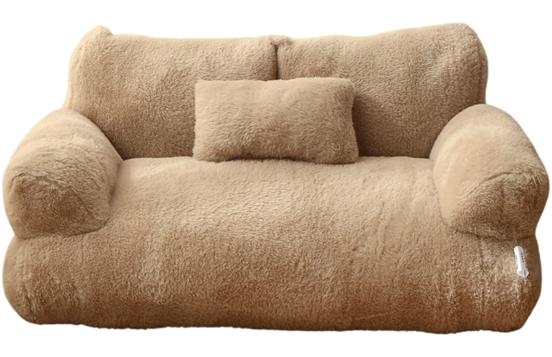 pets : WarmSofa | Kalmerende sofa voor huisdieren in Khaki van Pantino