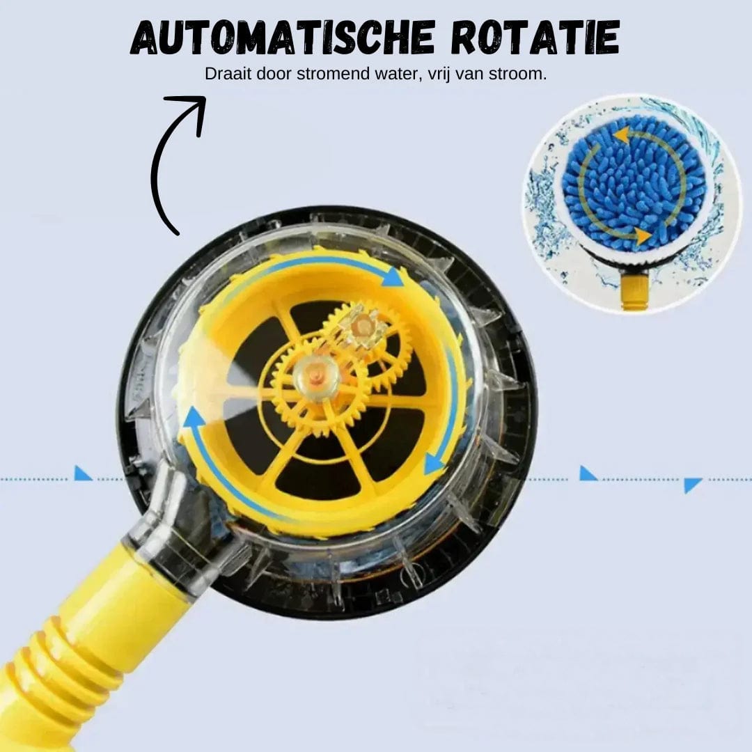 gadgets : WashMop | Autowasborstelset 360° roterend (Complete set t.w.v €119.95) in van Pantino