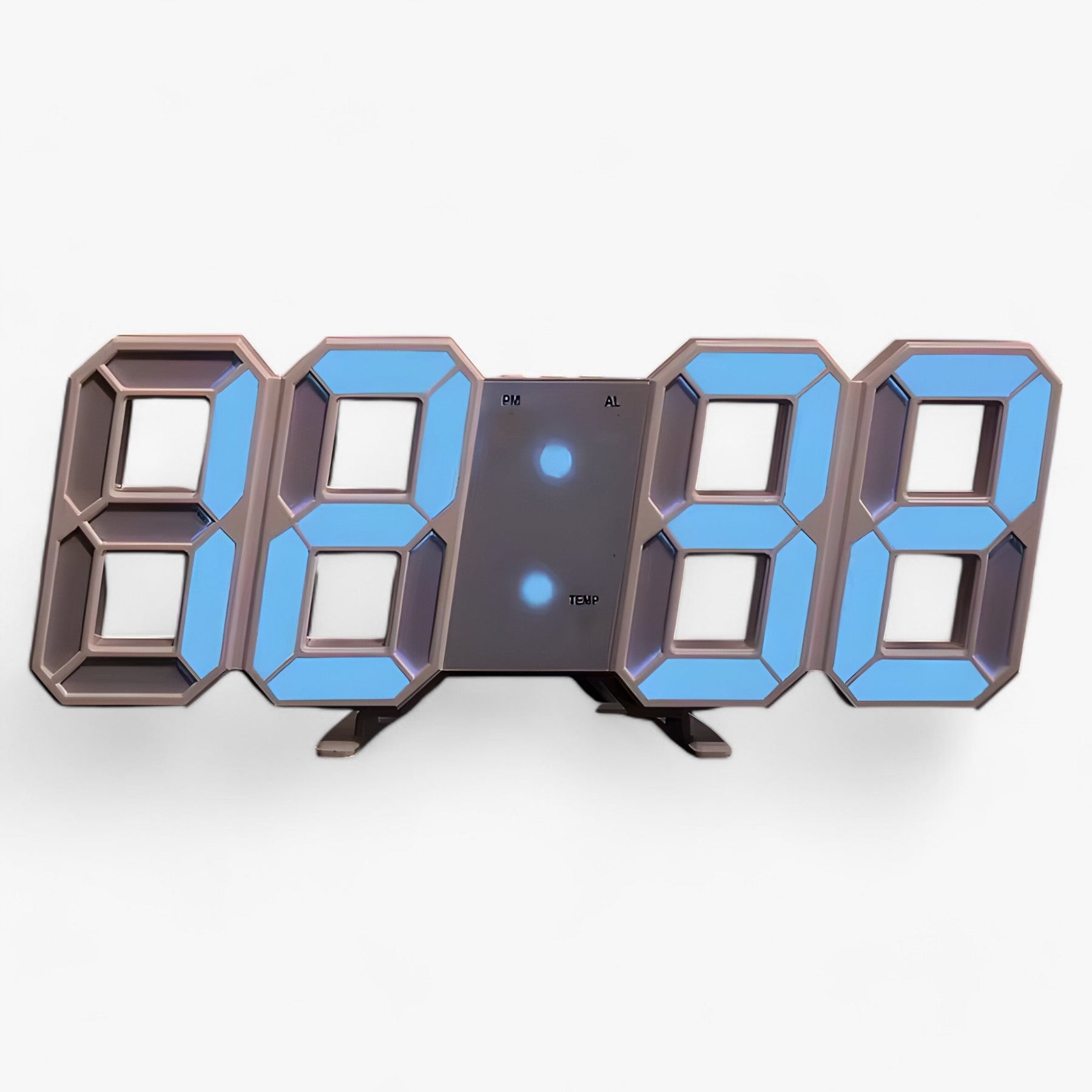 other : NordiClock | Wecker en digitale klok - Multifunctionele elektronische weergave in Wit en blauw van Pantinoshop