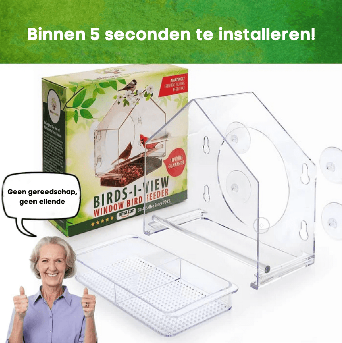 pets : Window Bird Feeder | Gezellige Lentedagen. in van Pantino