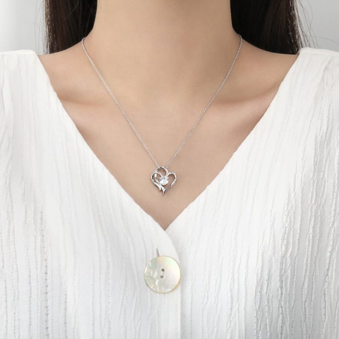 accessories : ZirconHeart - Liefde ketting in van Pantino