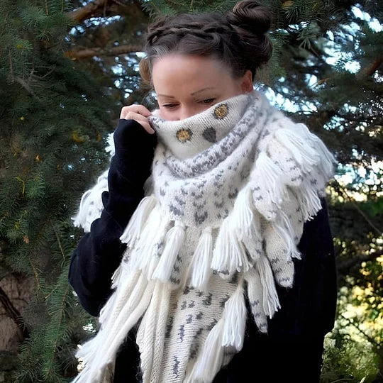 accessories : LadyWrap™ - Retro uilensjaal in van Pantino