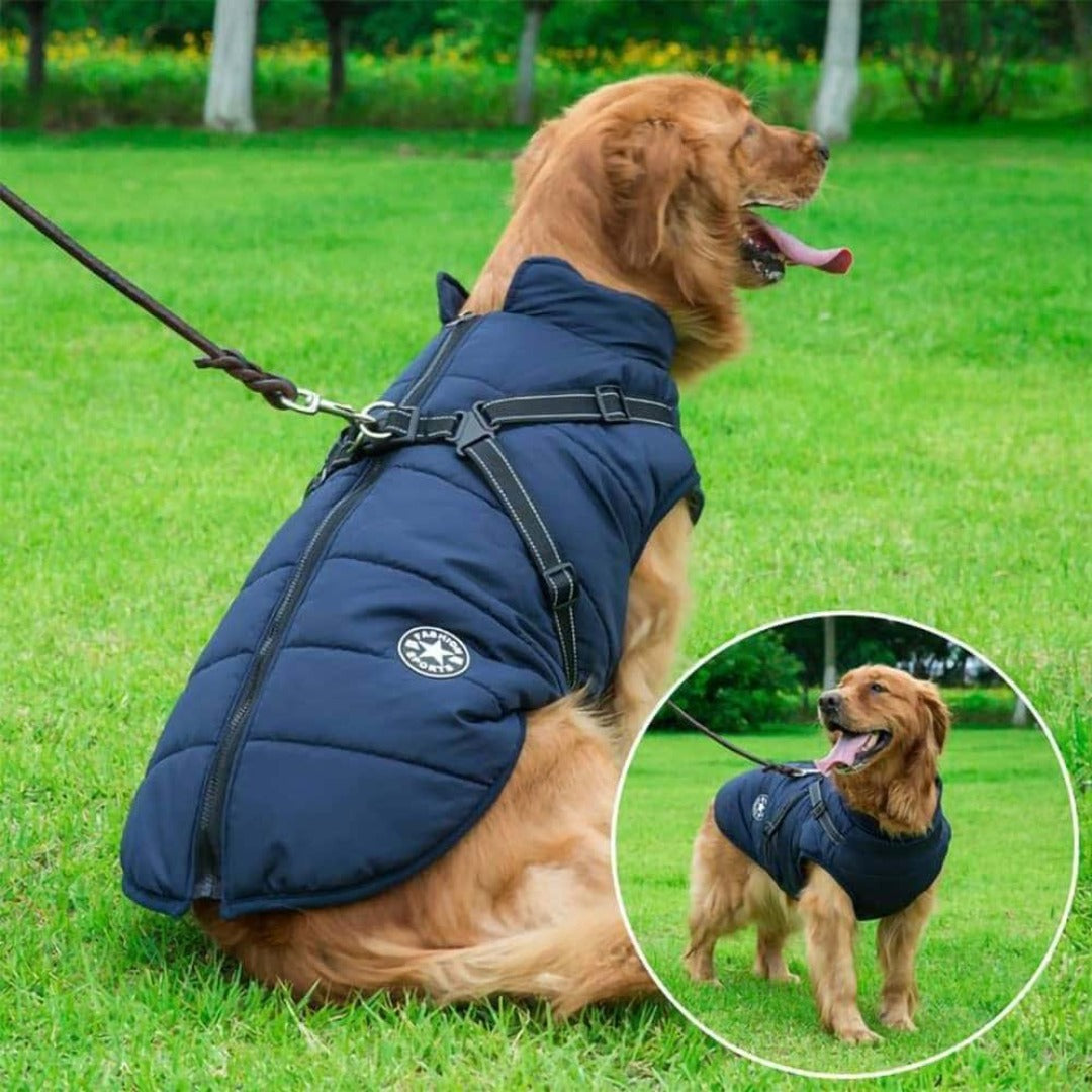 pets : PupSkiPro - Waterdicht Jacket Harnas in van Pantino