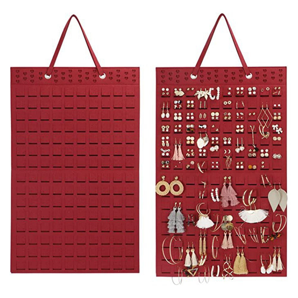 accessories : EarringsHanger - Sieraden ketting oorbellen Display Stand ( 1+1 gratis ) in Rood Rood van Pantino