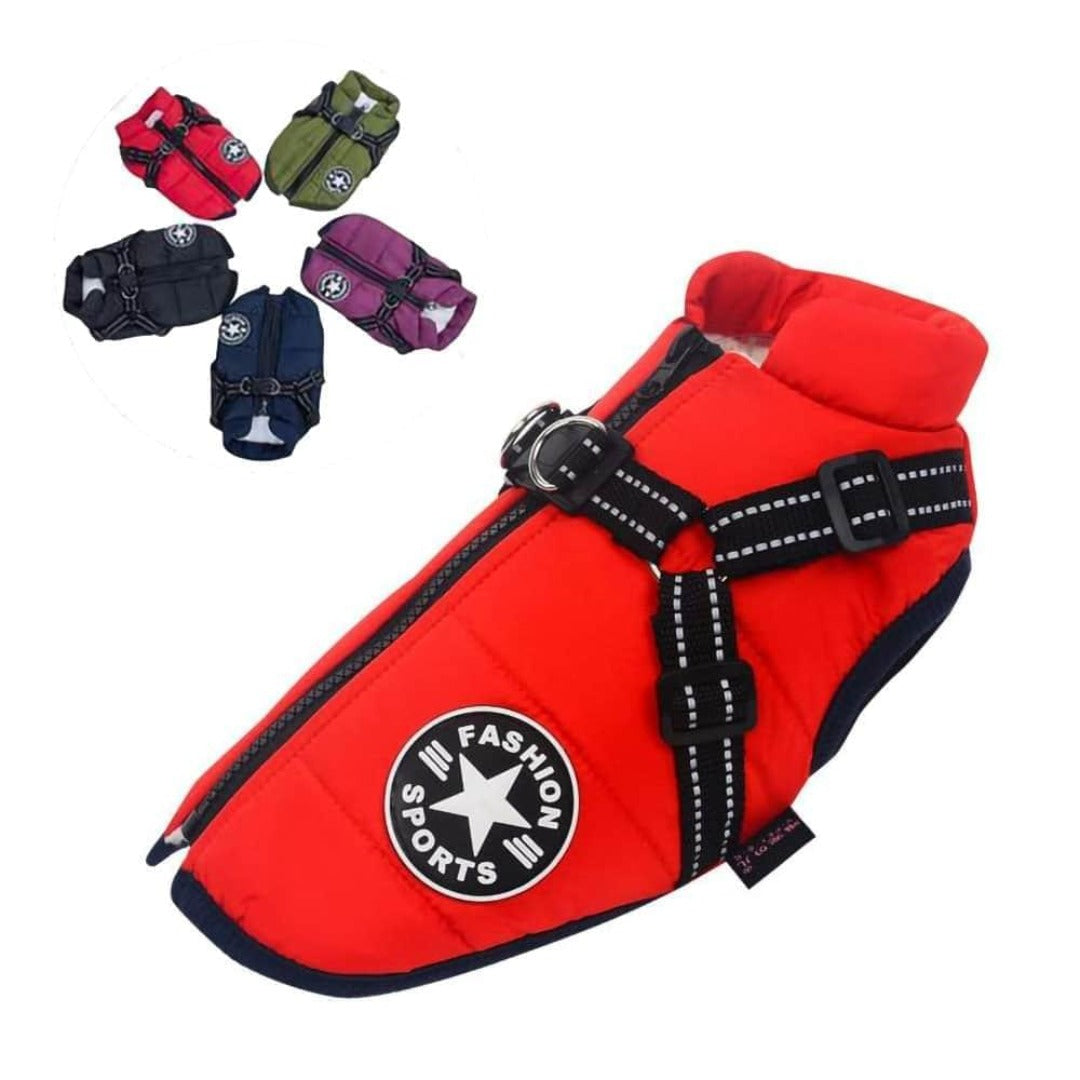 pets : PupSkiPro - Waterdicht Jacket Harnas in van Pantino