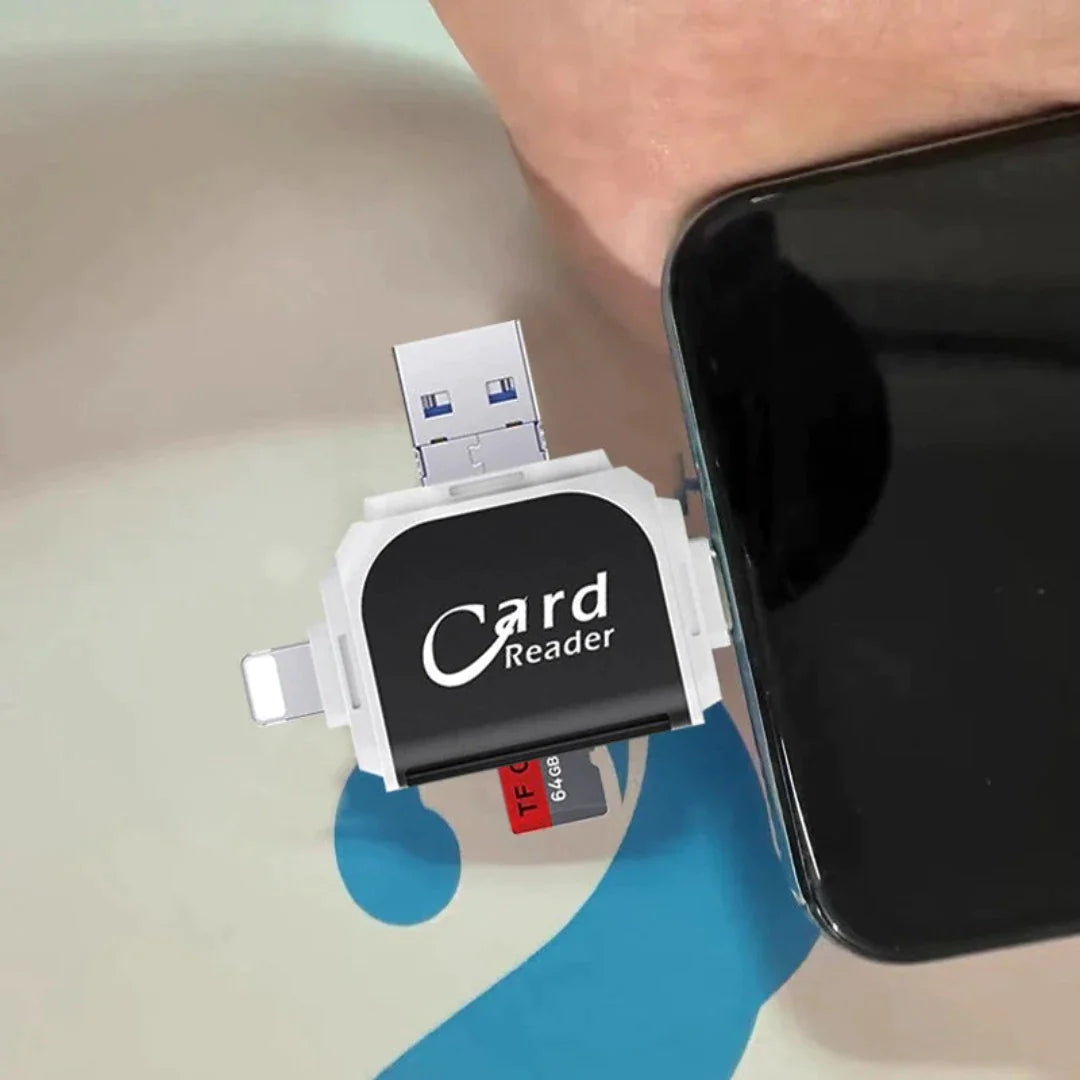 gadgets : SD-kaart - Multi-Port 4 in 1 Universele SD in van Pantino