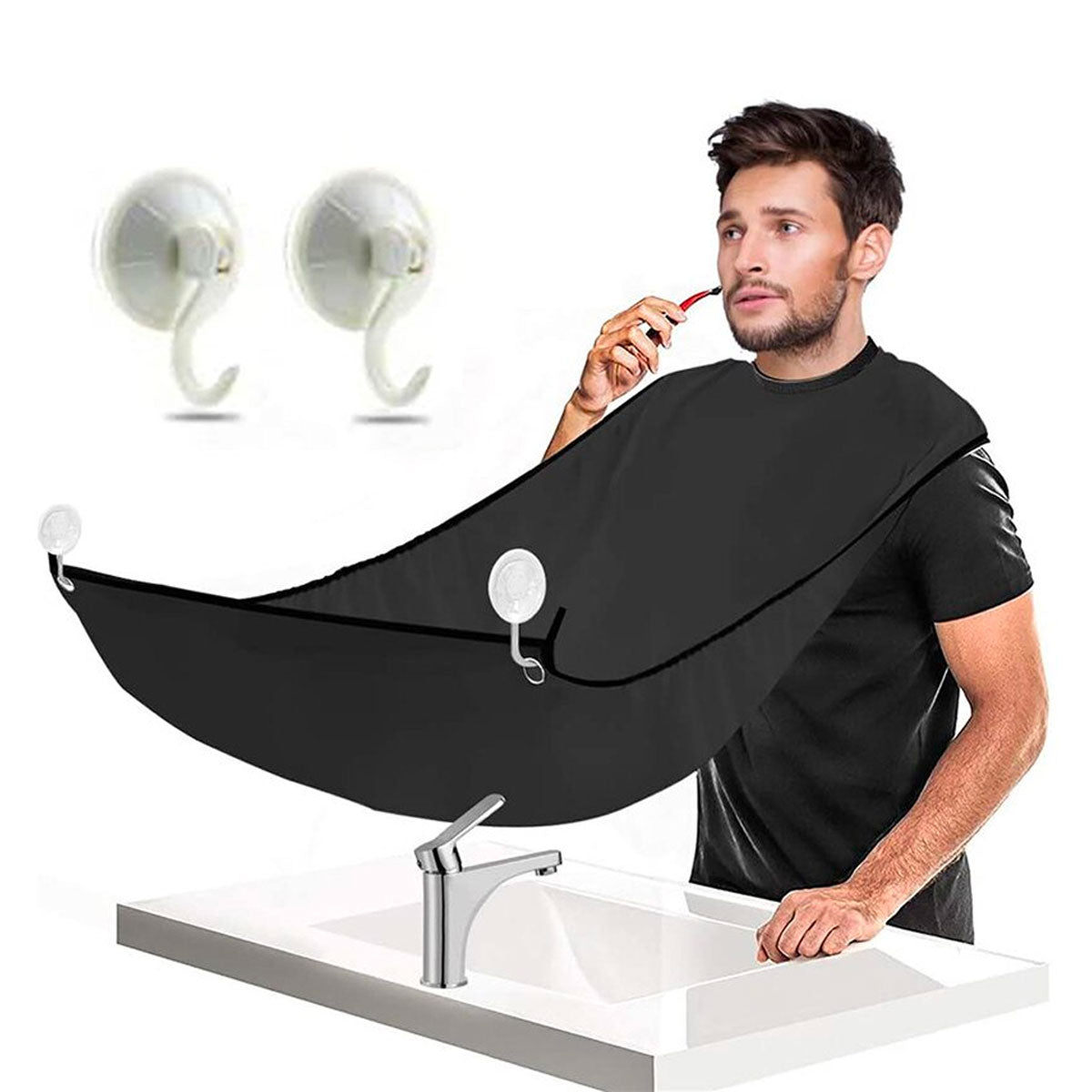 accessories : Baardhaar Vanger in Zwart van Pantino