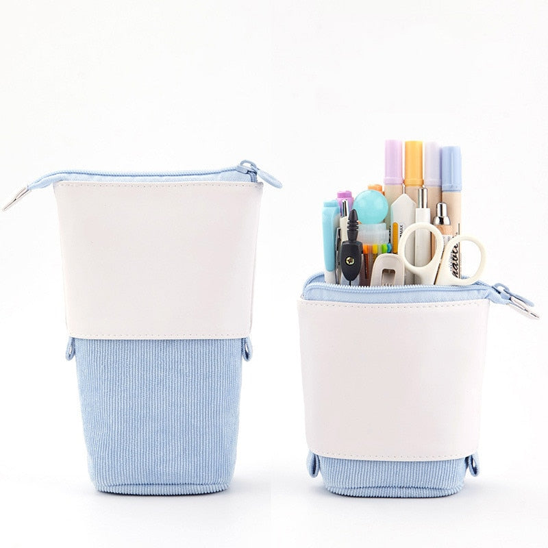 accessories : Pop-up Etui voor potloden in Blauw van Pantino