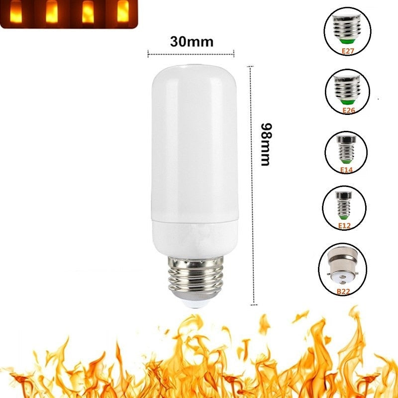 home & garden : LED Vlameffect Gloeilamp in van Pantino