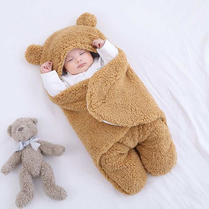 pets : De Bear Blanket™ | Meest knusse en veilige slaap! in Bruin van Pantino