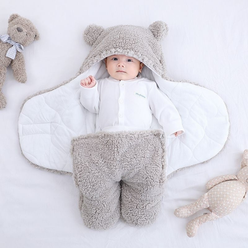 pets : De Bear Blanket™ | Meest knusse en veilige slaap! in Grijs van Pantino