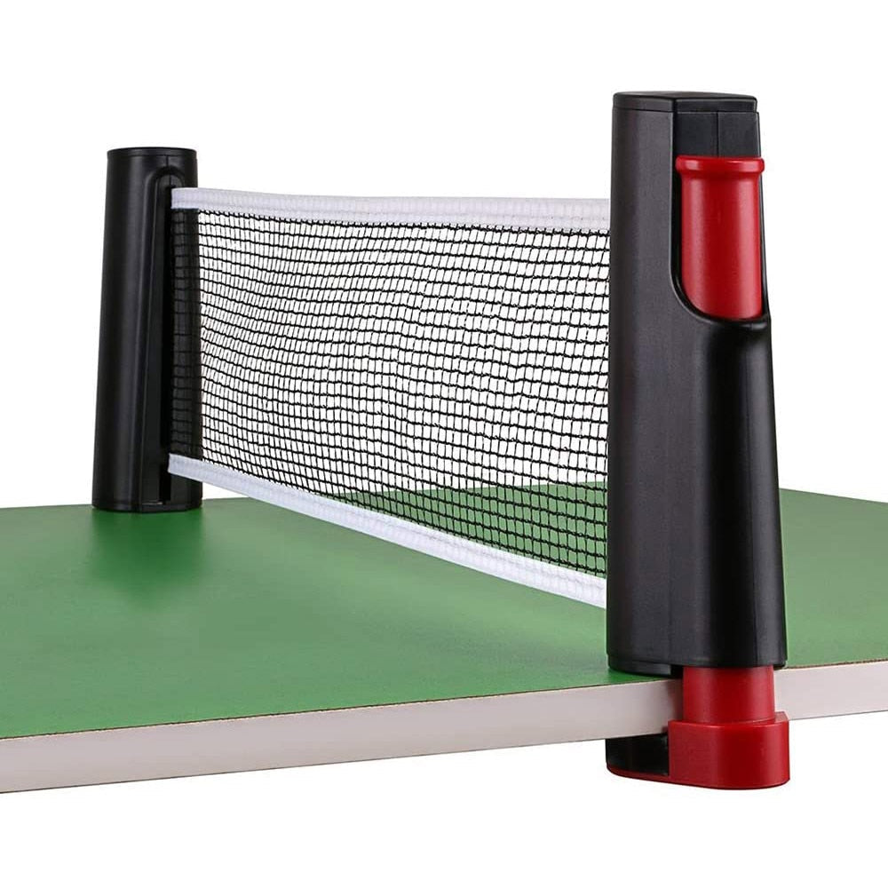 outdoor equipment : Intrekbaar Tafeltennis Net in Zwart van Pantino